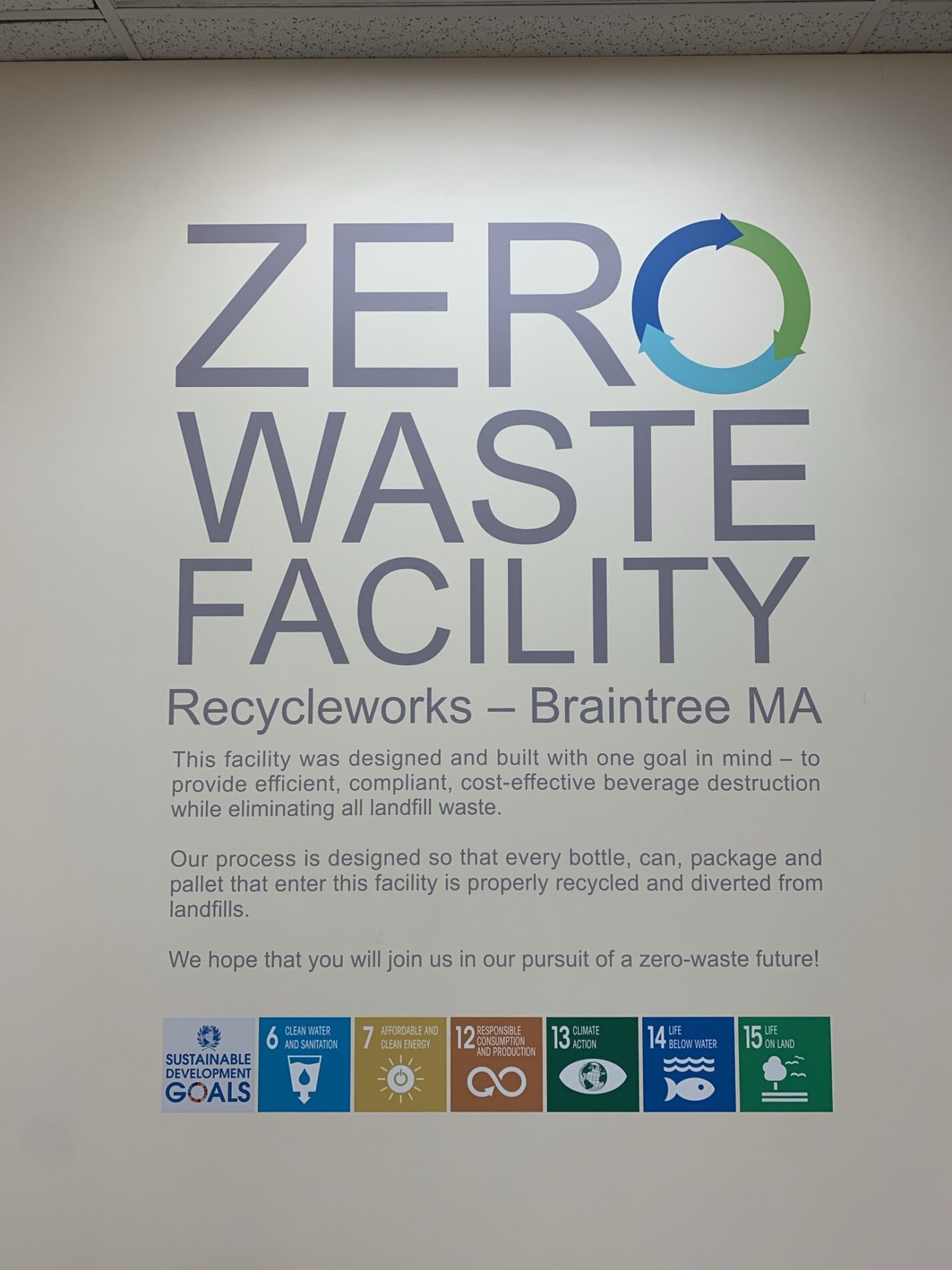 Recycleworks is dedicated to eliminating waste from the landfill!